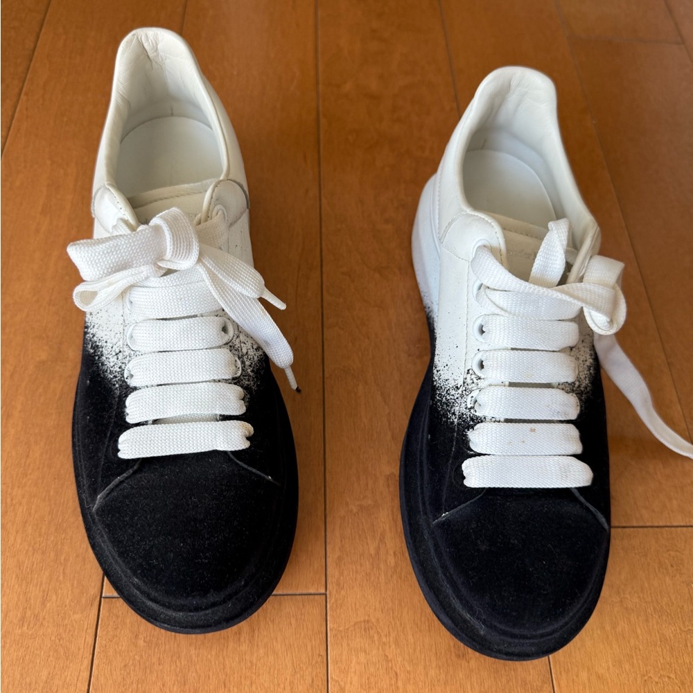 Stylish Black and White Sneakers